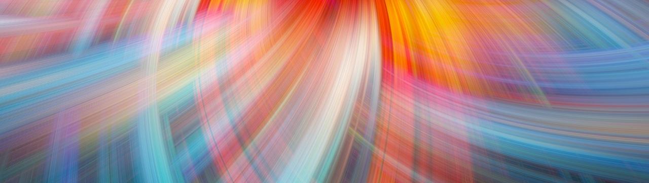 colorful light waves