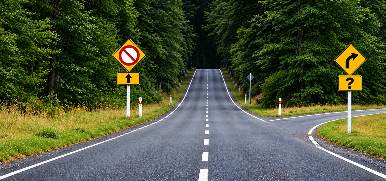 Am I following the right signs?